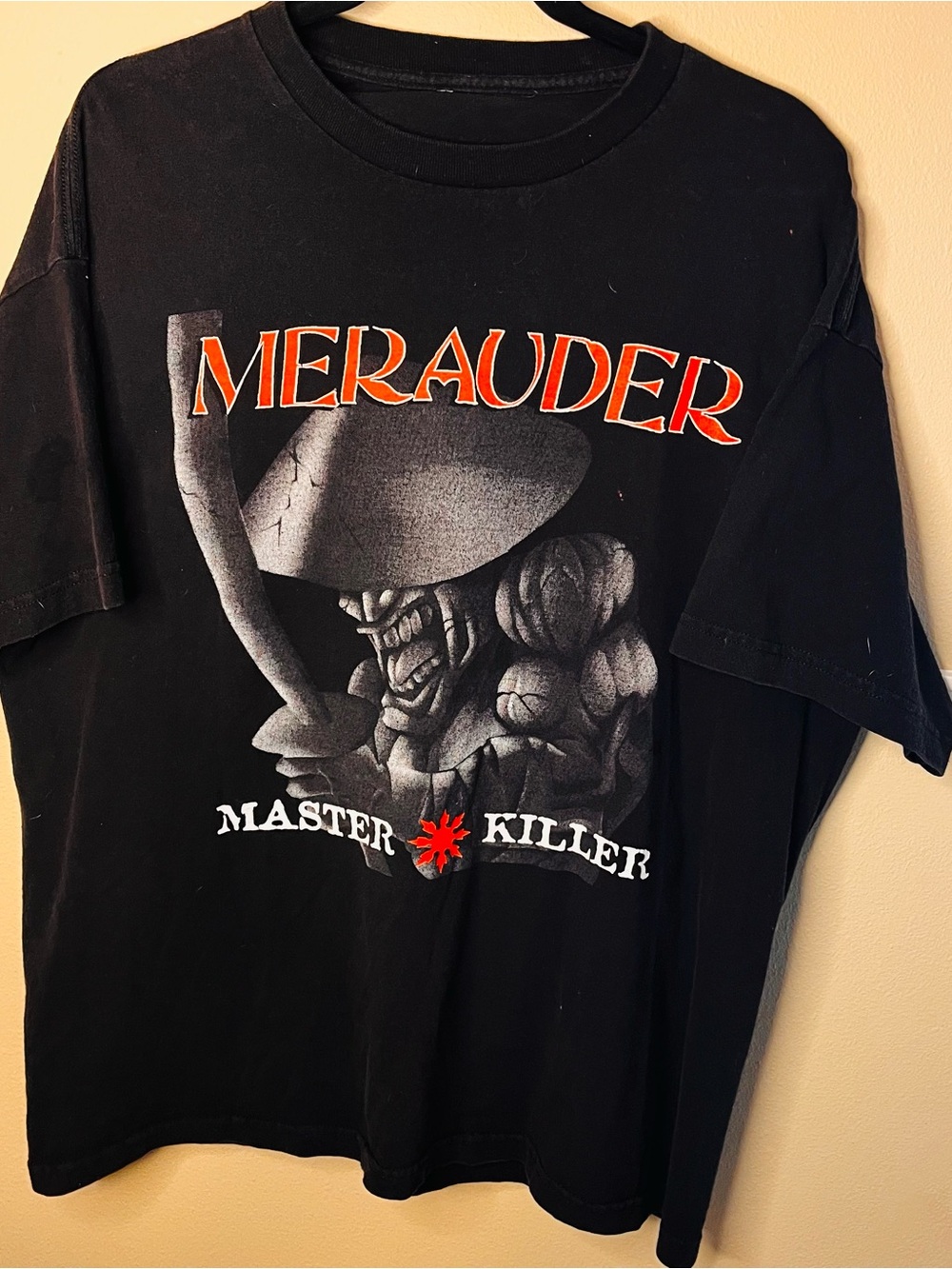 🧡 Vintage! Marauder Band “Master Killer” Graphic Tee RARE!